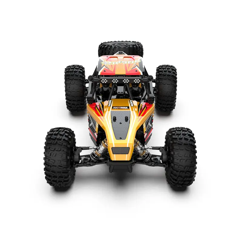 Rlaarlo AM-D12 1/12 RTR Brushless RC Desert Truck , Max 45MPH Fast RC Car (gold/yellow) – RC Buggies