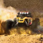 Rlaarlo AM-D12 1/12 RTR Brushless RC Desert Truck , Max 45MPH Fast RC Car (gold/yellow) – RC Buggies