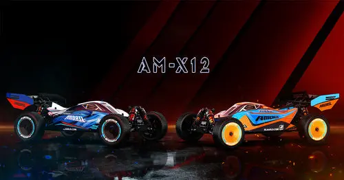 Rlaarlo AM-X12 High Performance RC Car (Blue) (Roller only) – RC Buggies