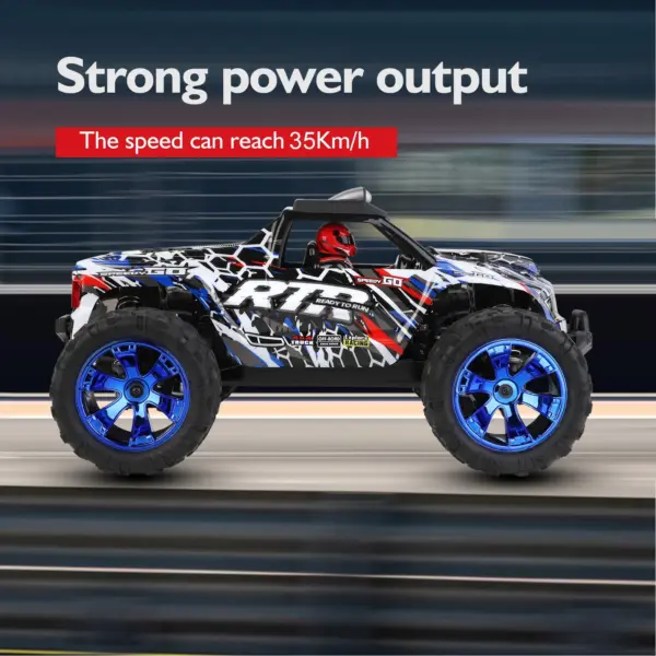 WL Toys 144018 Brushed RC Truck – RC Buggy – view 6