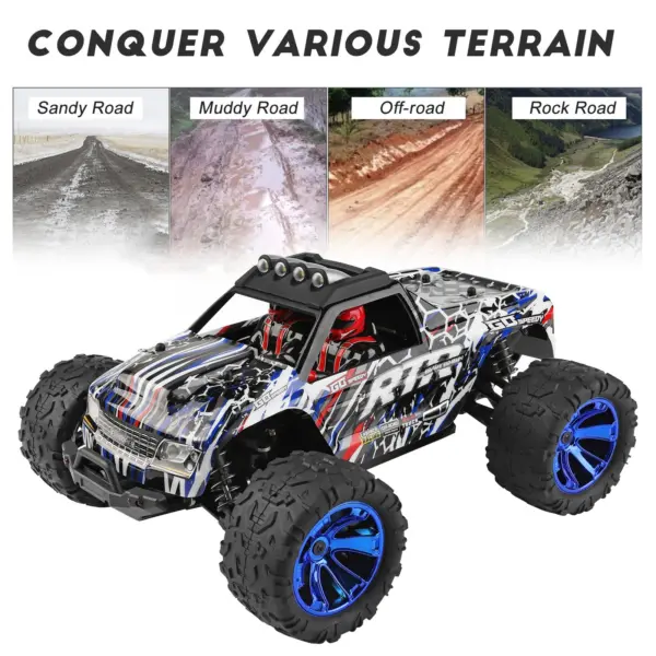 WL Toys 144018 Brushed RC Truck – RC Buggy – view 4