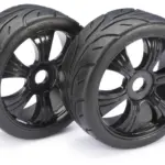 Wheel Set LP Buggy "Street" black 1:8 (2) – RC Wheels & Tyres