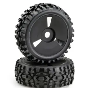 Wheel Set Buggy Disc "Dirt" black 1:8 (2) – RC Wheels & Tyres
