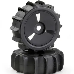 Wheel Set Buggy Disc "Sand Paddle" black 1:8 (2) – RC Wheels & Tyres
