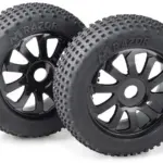 Wheel Set Buggy "Razor" 10 Spokes/Dirt black 1:8 (2) – RC Wheels & Tyres