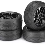 Wheel Set Onroad "6 Spoke / Profile" black 1:10 (4 pcs) – RC Wheels & Tyres