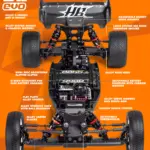 HB Racing D2 Evo 1/10 Competition Electric Buggy 2WD – RC Buggies