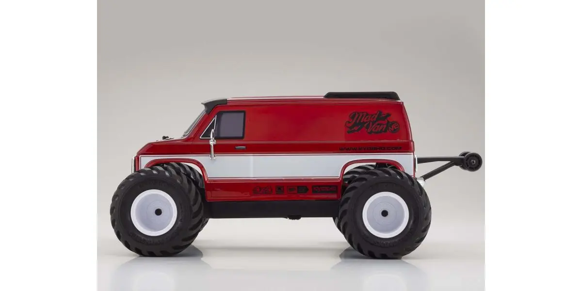 Kyosho MadVan VE 4WD Fazer MK2 1:10 Readyset - T1 Red – RC Monster Trucks