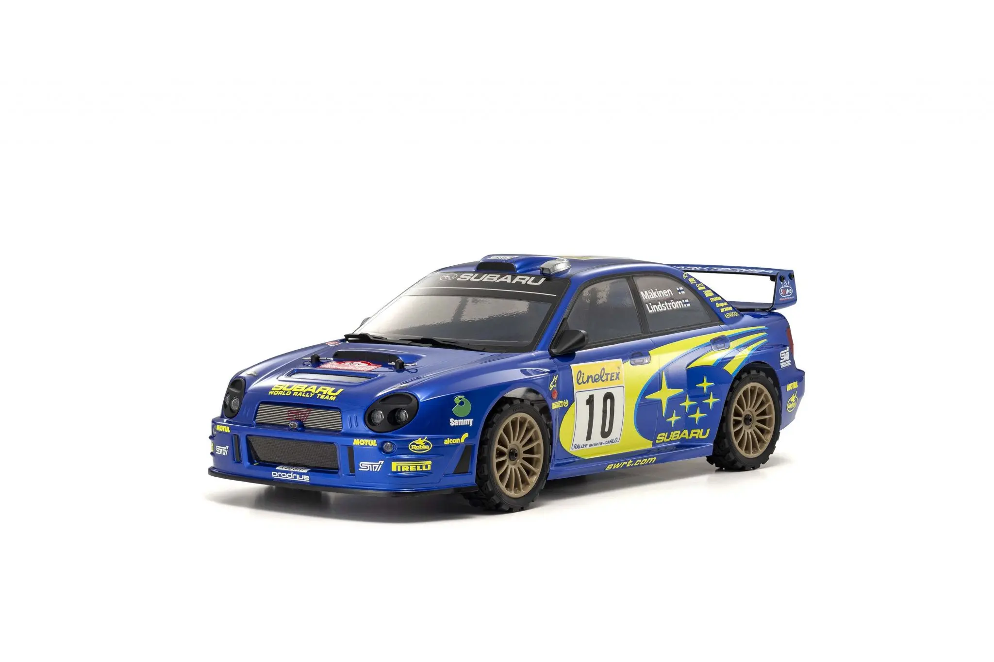 Kyosho rc rally car subrau impreza