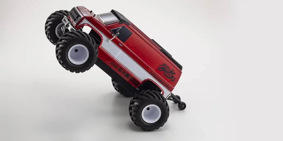 Kyosho MadVan VE 4WD Fazer MK2 1:10 Readyset - T1 Red – RC Monster Trucks