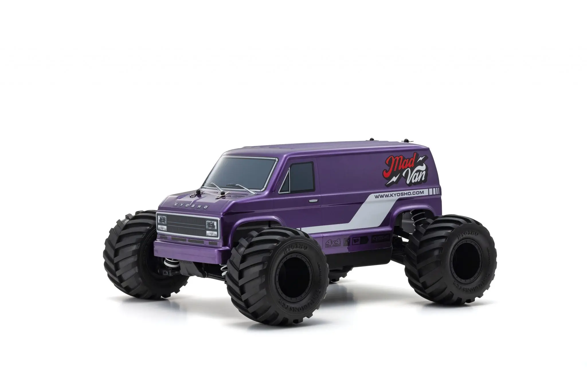 Kyosho MadVan 4WD Fazer MK2 1:10 Readyset - T2 Purple – RC Monster Trucks