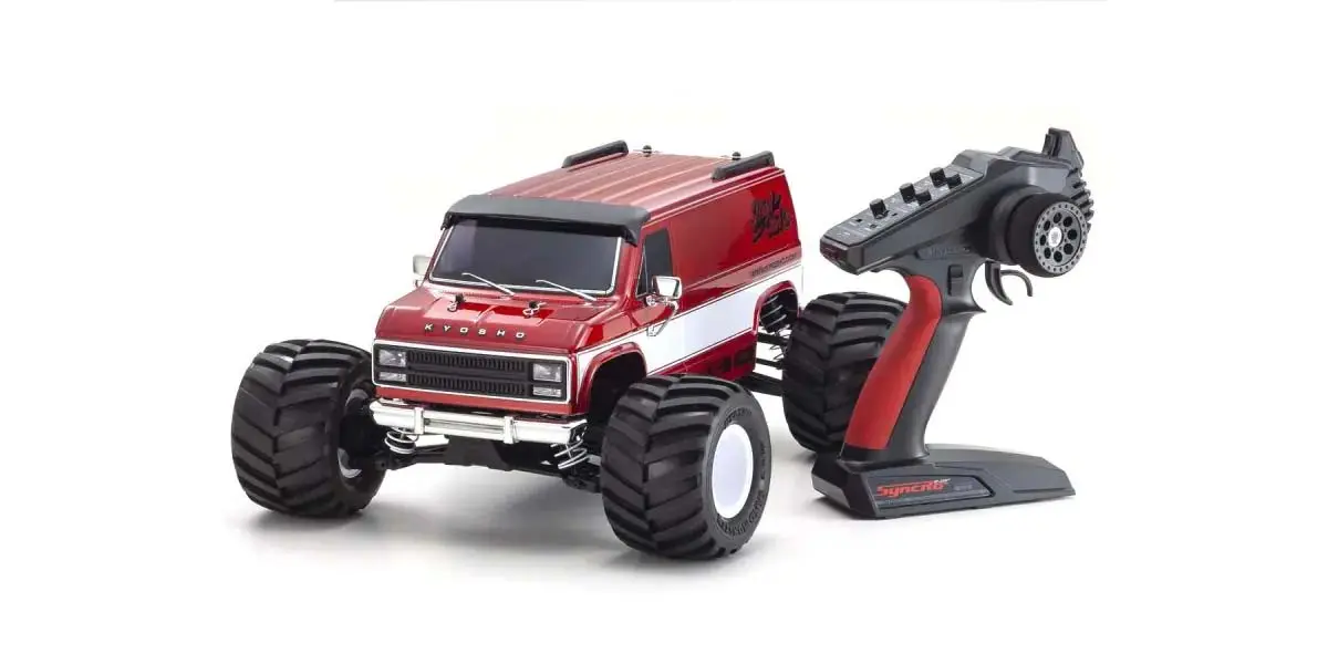 Kyosho MadVan VE 4WD Fazer MK2 1:10 Readyset - T1 Red – RC Monster Trucks