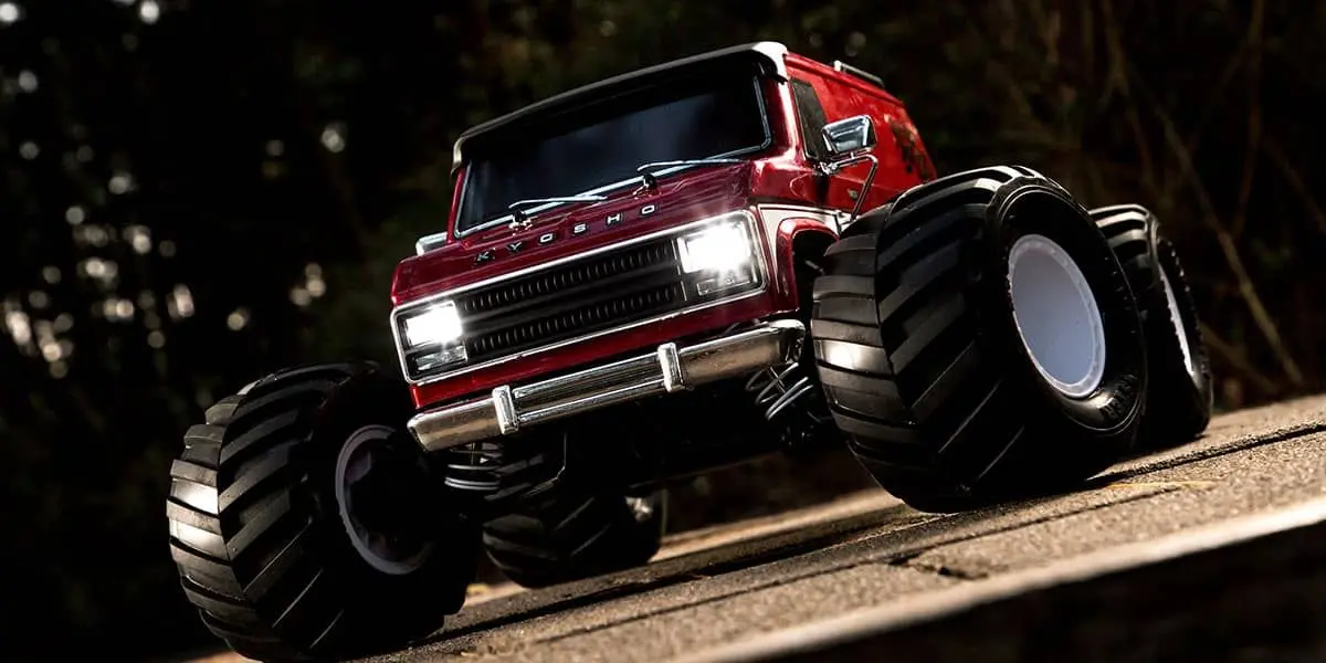 Kyosho MadVan VE 4WD Fazer MK2 1:10 Readyset - T1 Red – RC Monster Trucks