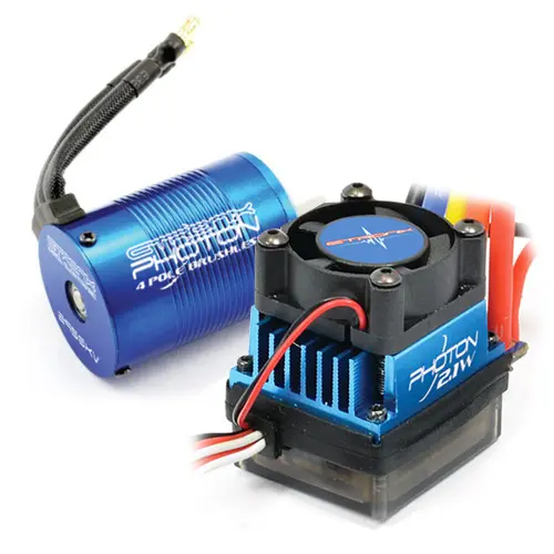 Etronix Photon 2.1W Combo W/11.0R 3450Kv Motor/45A Esc – 50 - 100