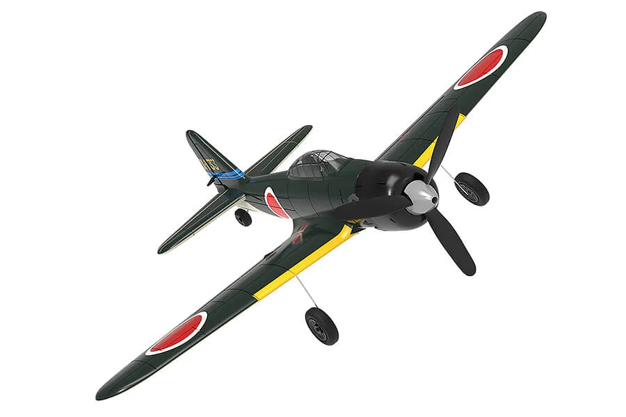 OLANTEX MITSUBISHI ZERO 4CH 400MM BRUSHED RC Plane