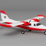 Xfly P68 Twin 850Mm Wingspan Red – RC Planes