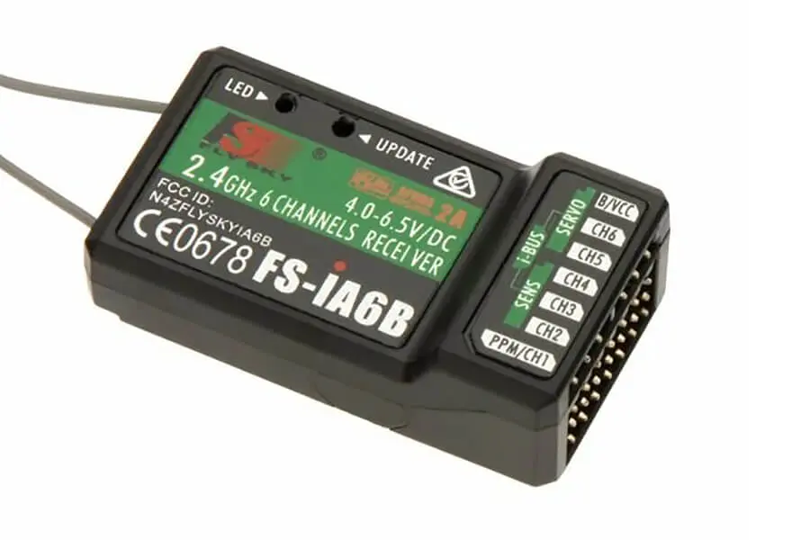 FLYSKY FS-i6X 6CH 2.4GHZ RADIO SYSTEM w/iA6B RECEIVER MODE 2 – RC Transmitters