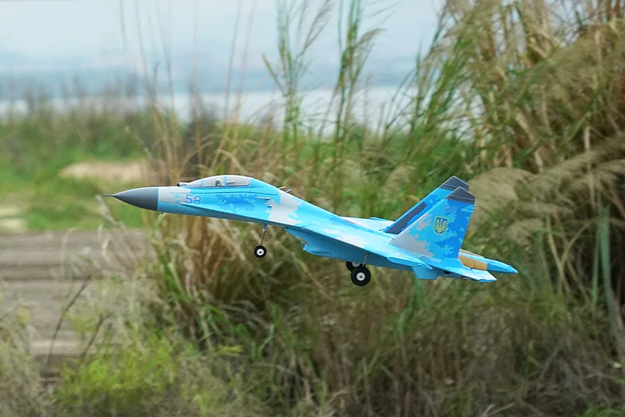 XFLY TWIN 50MM SU-27 EDF 750MM RC Jet plane