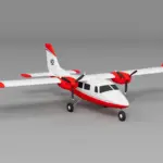 Xfly P68 Twin 850Mm Wingspan Red – RC Planes