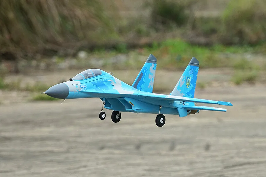 XFLY TWIN 50MM SU-27 EDF 750MM RC Jet plane