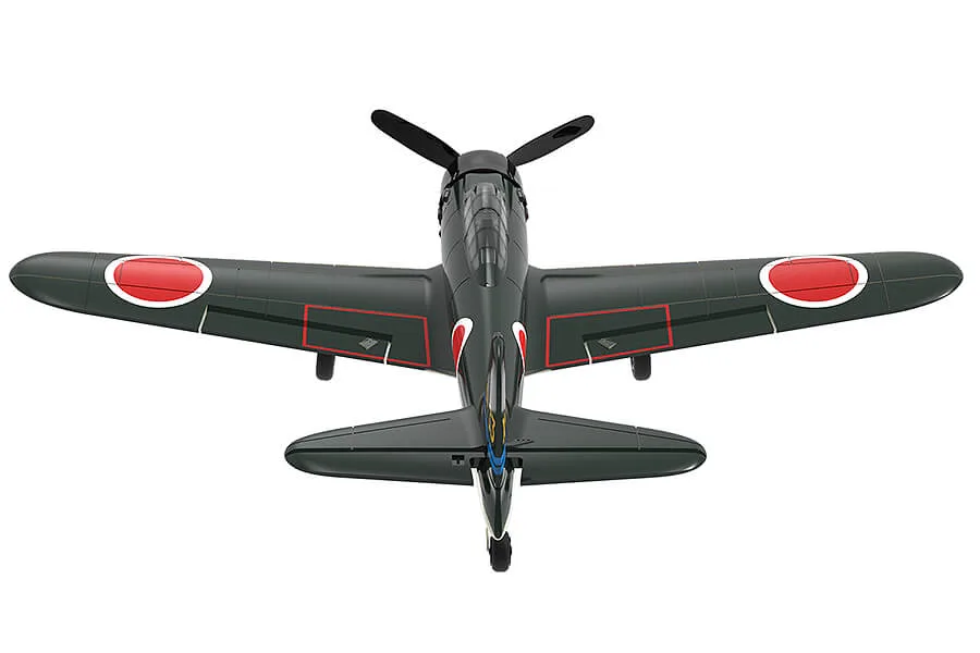 OLANTEX MITSUBISHI ZERO 4CH 400MM BRUSHED RC Plane