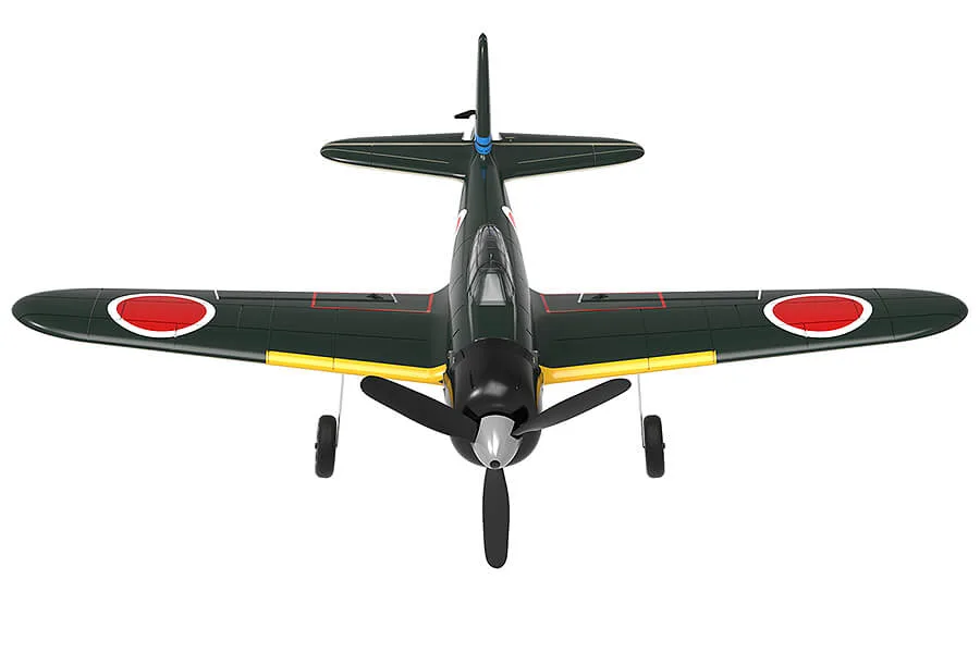 OLANTEX MITSUBISHI ZERO 4CH 400MM BRUSHED RC Plane