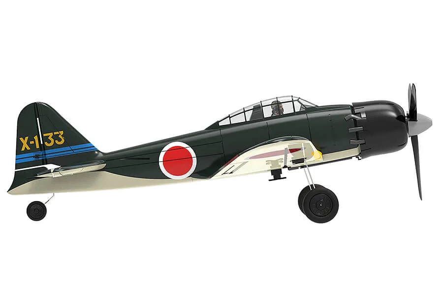 OLANTEX MITSUBISHI ZERO 4CH 400MM BRUSHED RC Plane