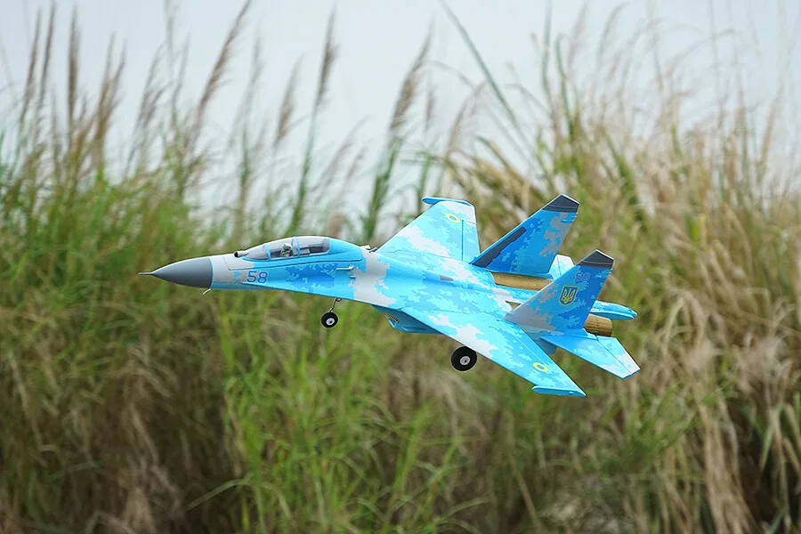 XFLY TWIN 50MM SU-27 EDF 750MM RC Jet plane