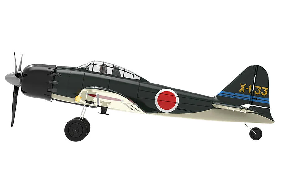 OLANTEX MITSUBISHI ZERO 4CH 400MM BRUSHED RC Plane