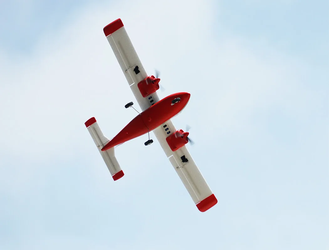 Xfly P68 Twin 850Mm Wingspan Red – RC Planes