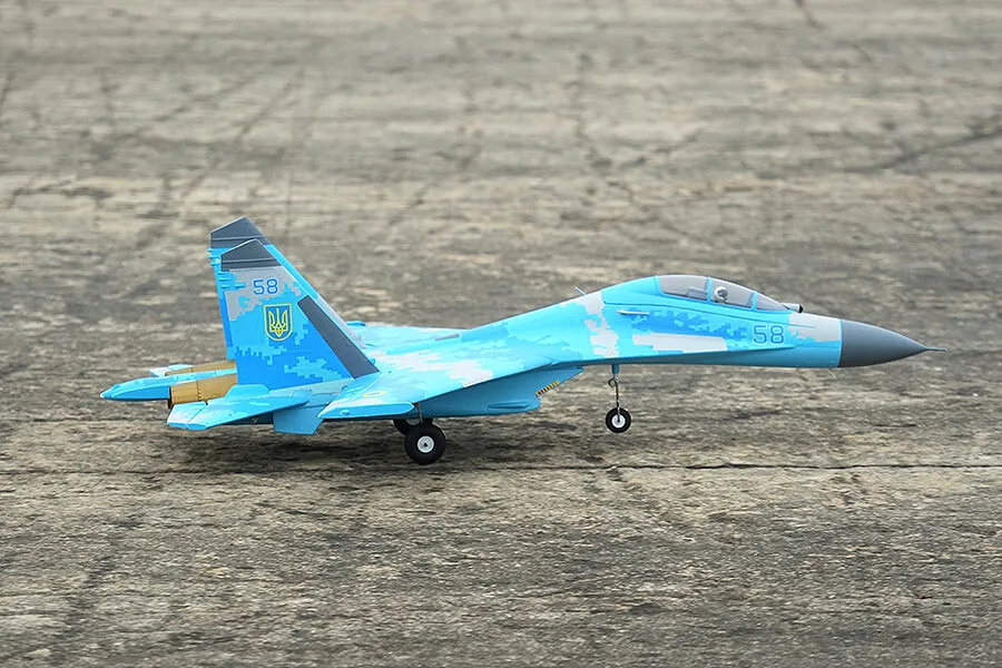 XFLY TWIN 50MM SU-27 EDF 750MM RC Jet plane