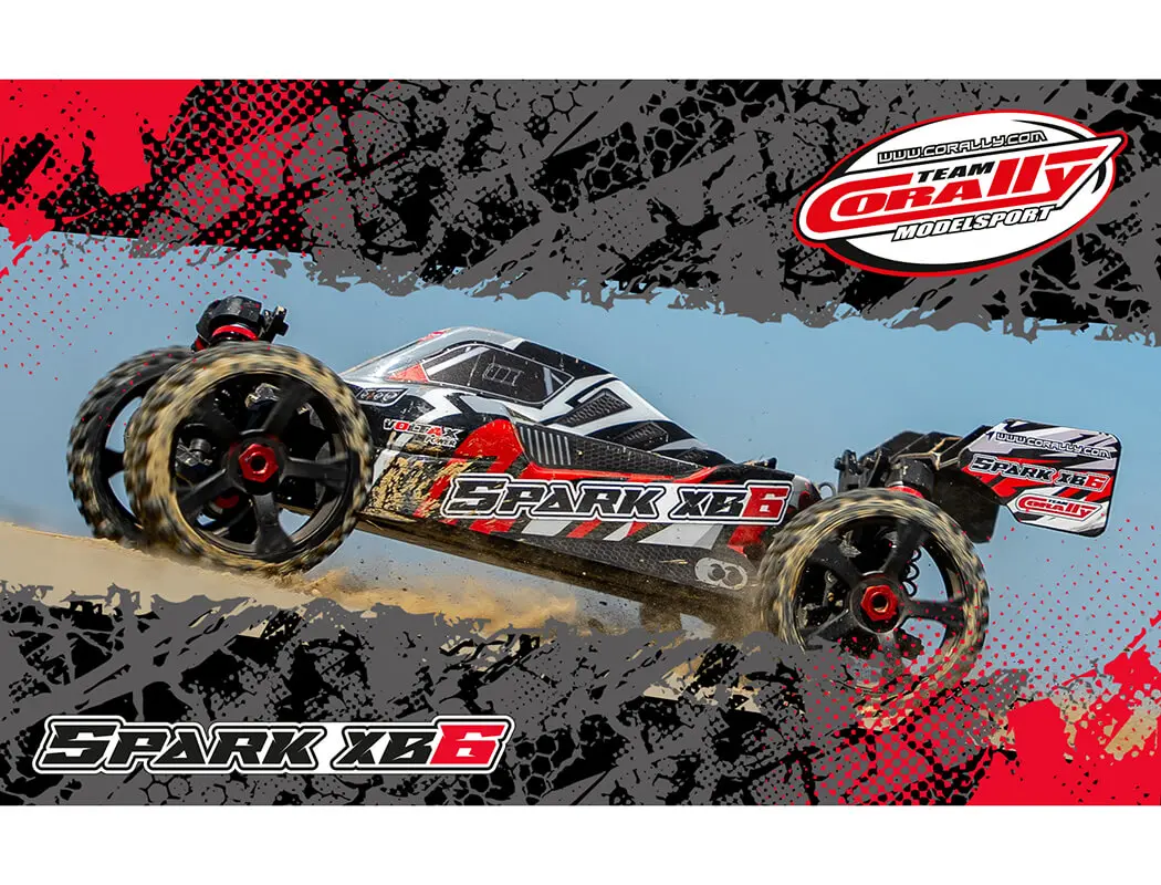 Corally Spark Xb6 6S Brushless – RC Buggies