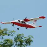 Xfly P68 Twin 850Mm Wingspan Red – RC Planes