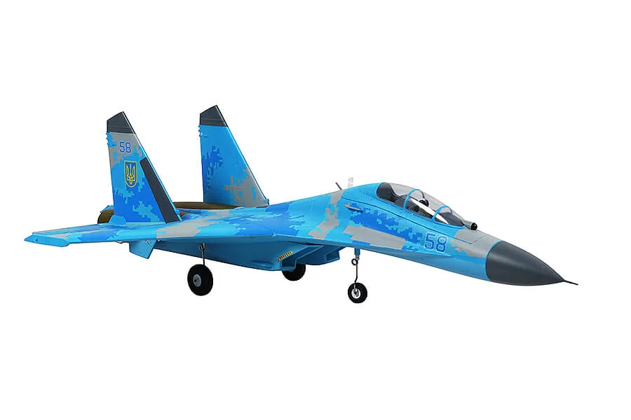 XFLY TWIN 50MM SU-27 EDF 750MM RC Jet plane