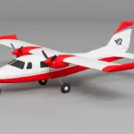 Xfly P68 Twin 850Mm Wingspan Red – RC Planes
