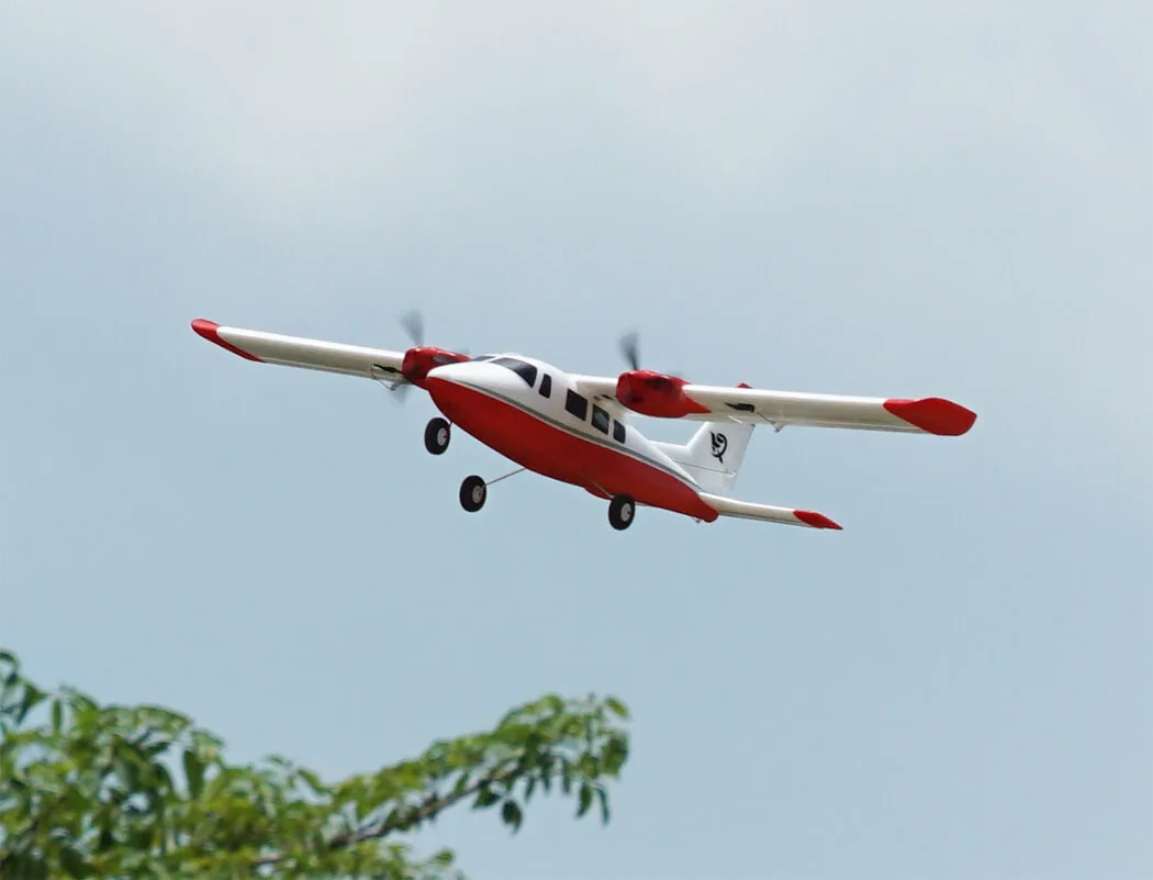 Xfly P68 Twin 850Mm Wingspan Red – RC Planes