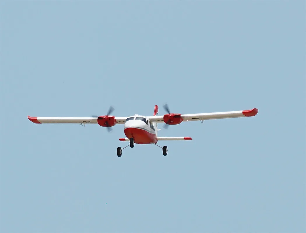 Xfly P68 Twin 850Mm Wingspan Red – RC Planes
