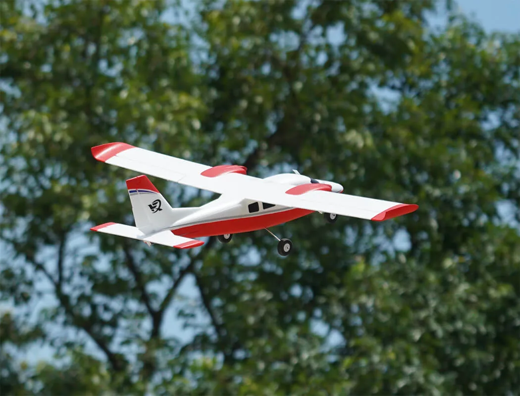 Xfly P68 Twin 850Mm Wingspan Red – RC Planes