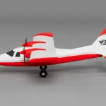Xfly P68 Twin 850Mm Wingspan Red – RC Planes