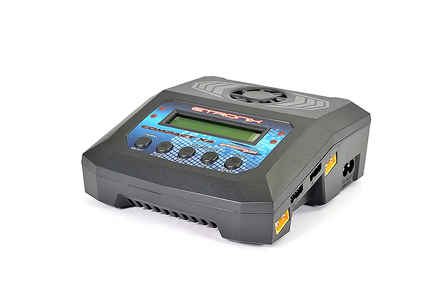 etronix powerpal compact x4 ac/dc charger (uk plug) – RC Battery Chargers