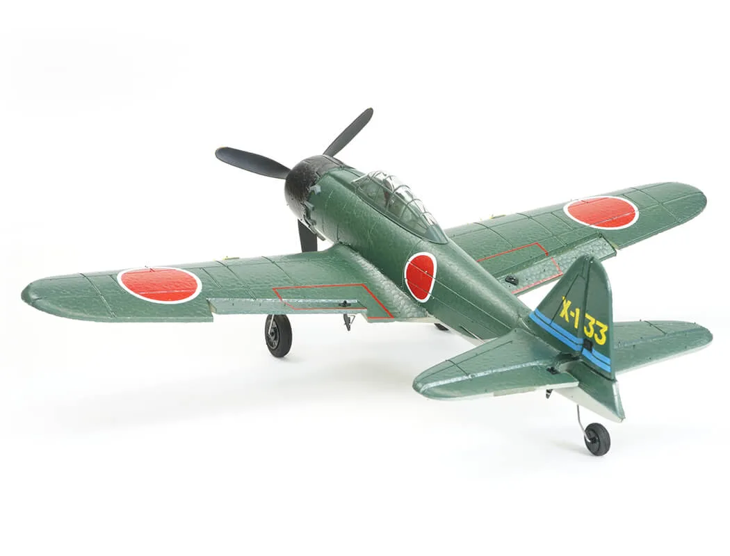 OLANTEX MITSUBISHI ZERO 4CH 400MM BRUSHED RC Plane