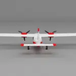 Xfly P68 Twin 850Mm Wingspan Red – RC Planes