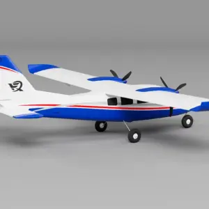 Xfly P68 Twin 850Mm Wingspan Blue – RC Planes