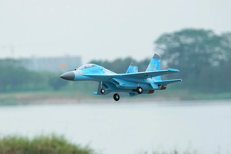 XFLY TWIN 50MM SU-27 EDF 750MM RC Jet plane
