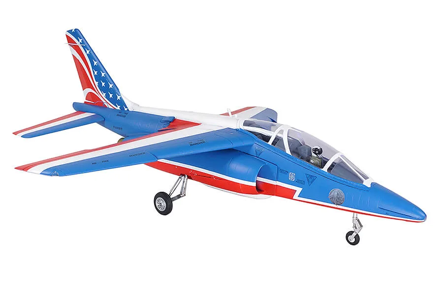 XFLY 80MM ALPHA EDF 970MM JET W/O TX/RX/BATT - BLUE RC plane