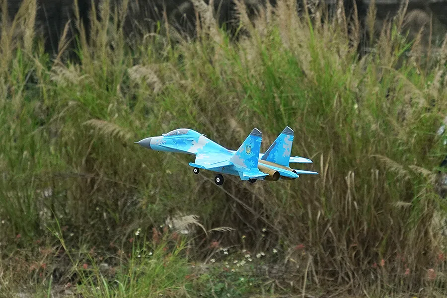 XFLY TWIN 50MM SU-27 EDF 750MM RC Jet plane