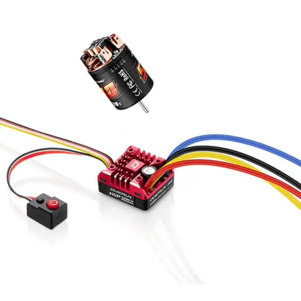 Hobbywing Quicrun Combo 1080 G2 Esc + 540 40T Brushed Motor – RC Motor & ESC combo