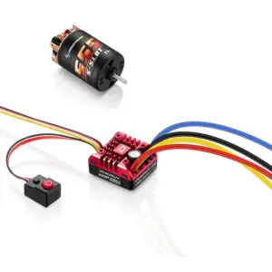 Hobbywing Quicrun Combo 1080 G2 Esc + 555 11T Brushed Motor – RC Motor & ESC combo