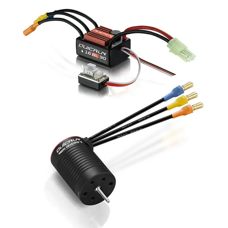Hobbywing Quicrun Combo 16Bl30 Esc & 2435Sl 4500Kv G3 Motor – RC Motor & ESC combo