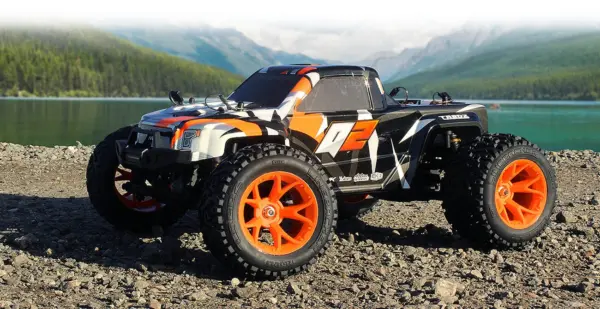 Maverick Quantum2 Flux MT - Orange – RC Monster Truck – view 8